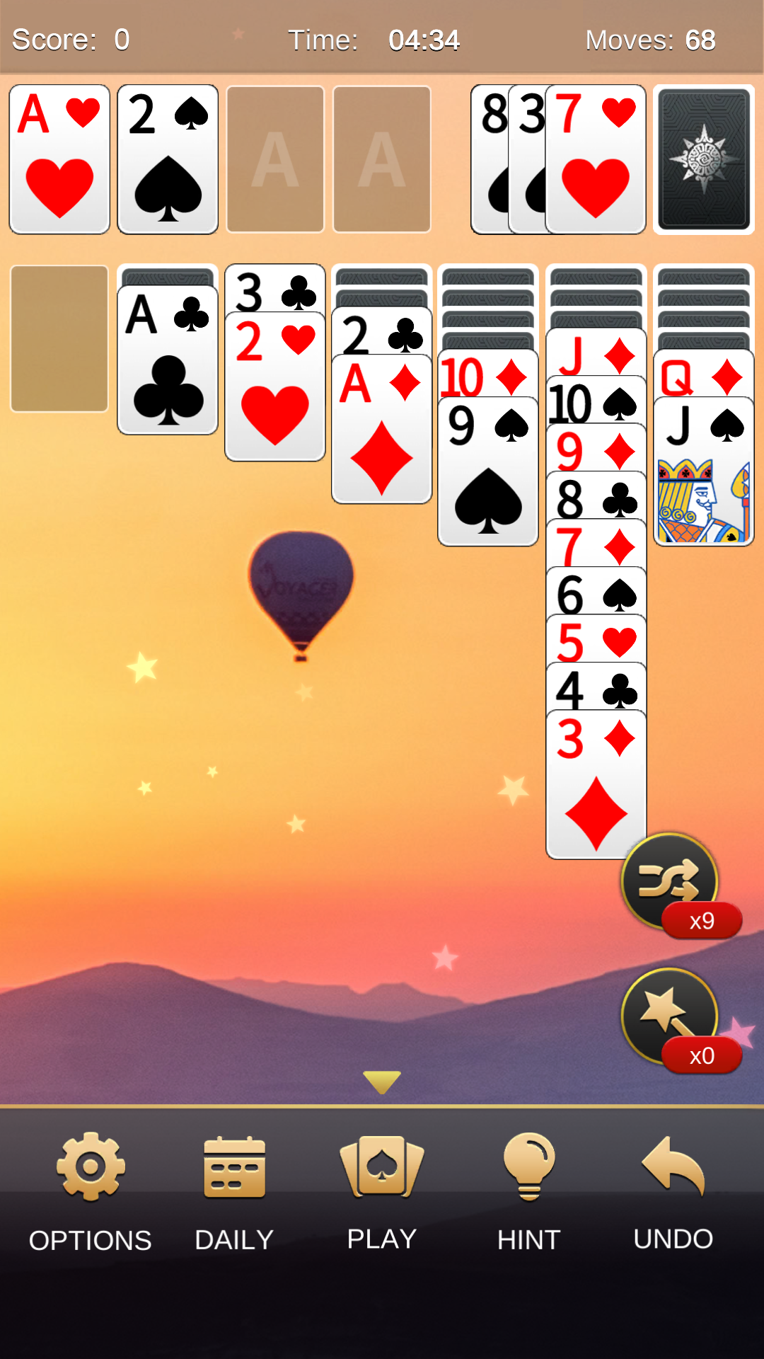 اسکرین شات 2 بازی Solitaire Classic Game