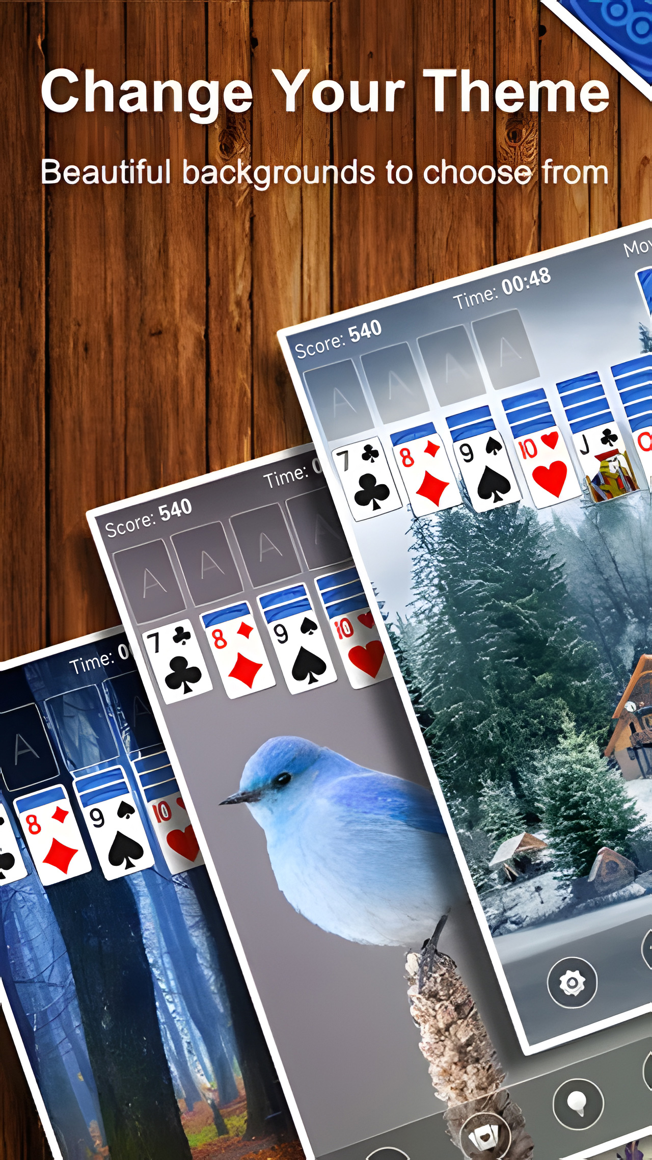 اسکرین شات 3 بازی Solitaire Card Game