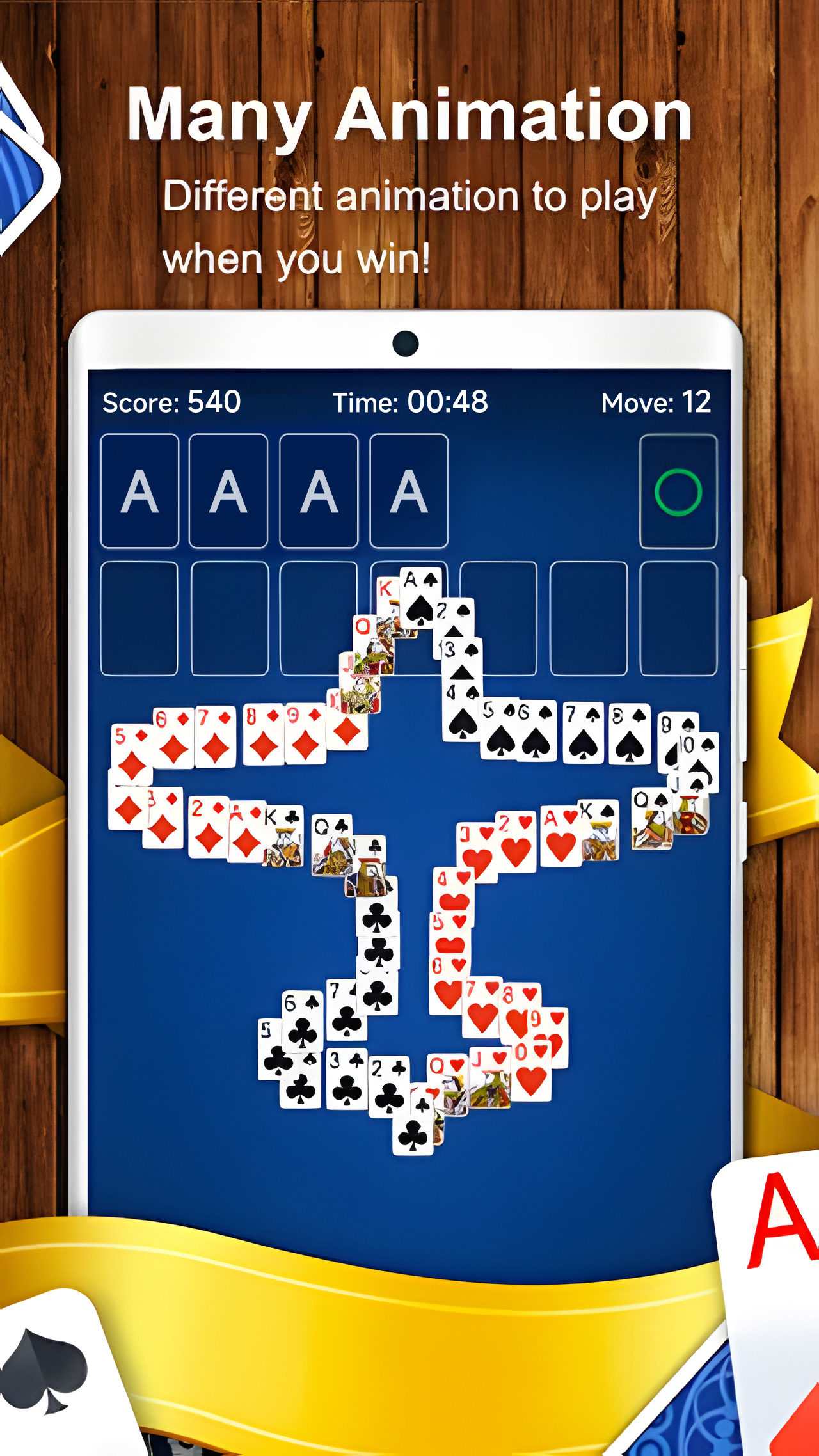 اسکرین شات 5 بازی Solitaire Card Game
