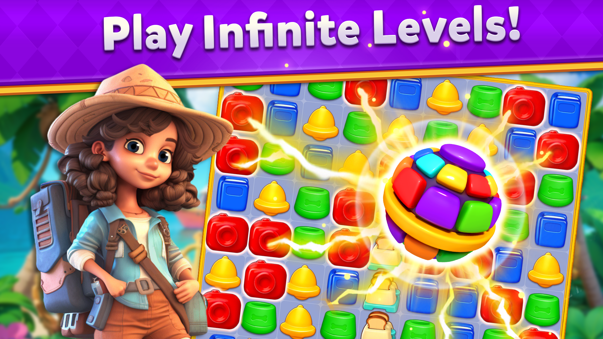 اسکرین شات 1 بازی Travel Jewel