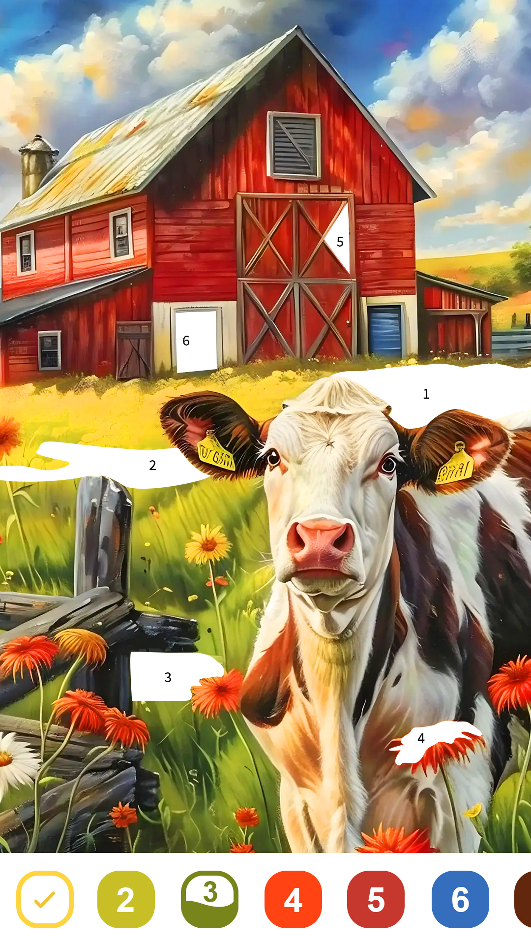 اسکرین شات 5 بازی Memory Color - Paint by Number