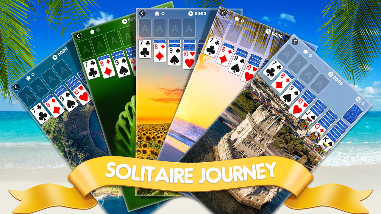 اسکرین شات 1 بازی Solitaire Journey