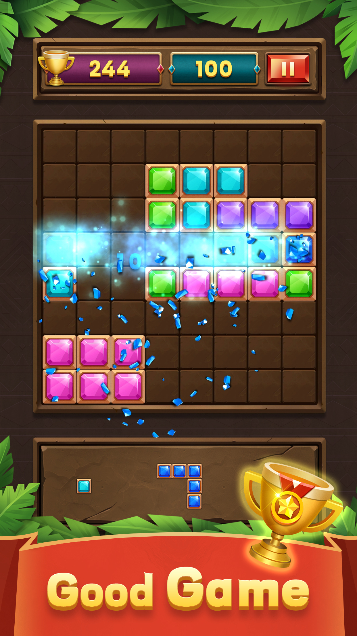 اسکرین شات 1 بازی Jewel Block Puzzle