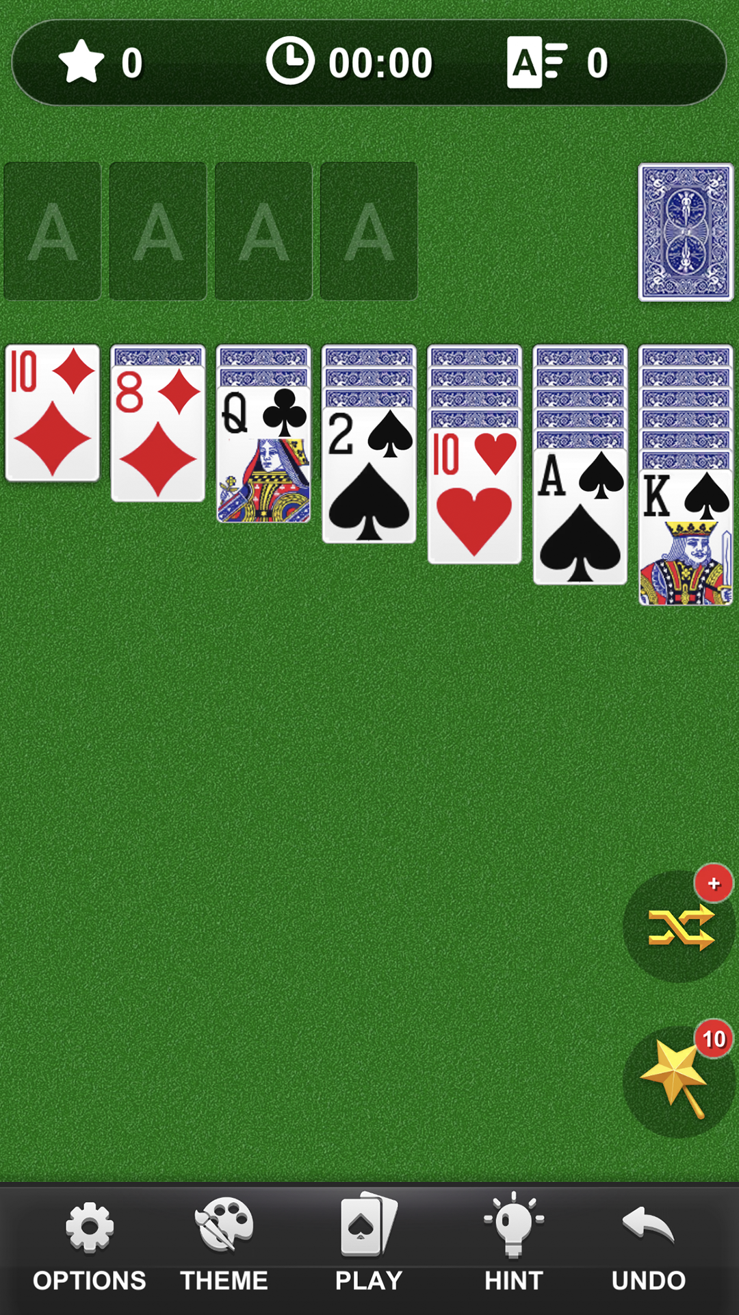 اسکرین شات 2 بازی Solitaire Classic
