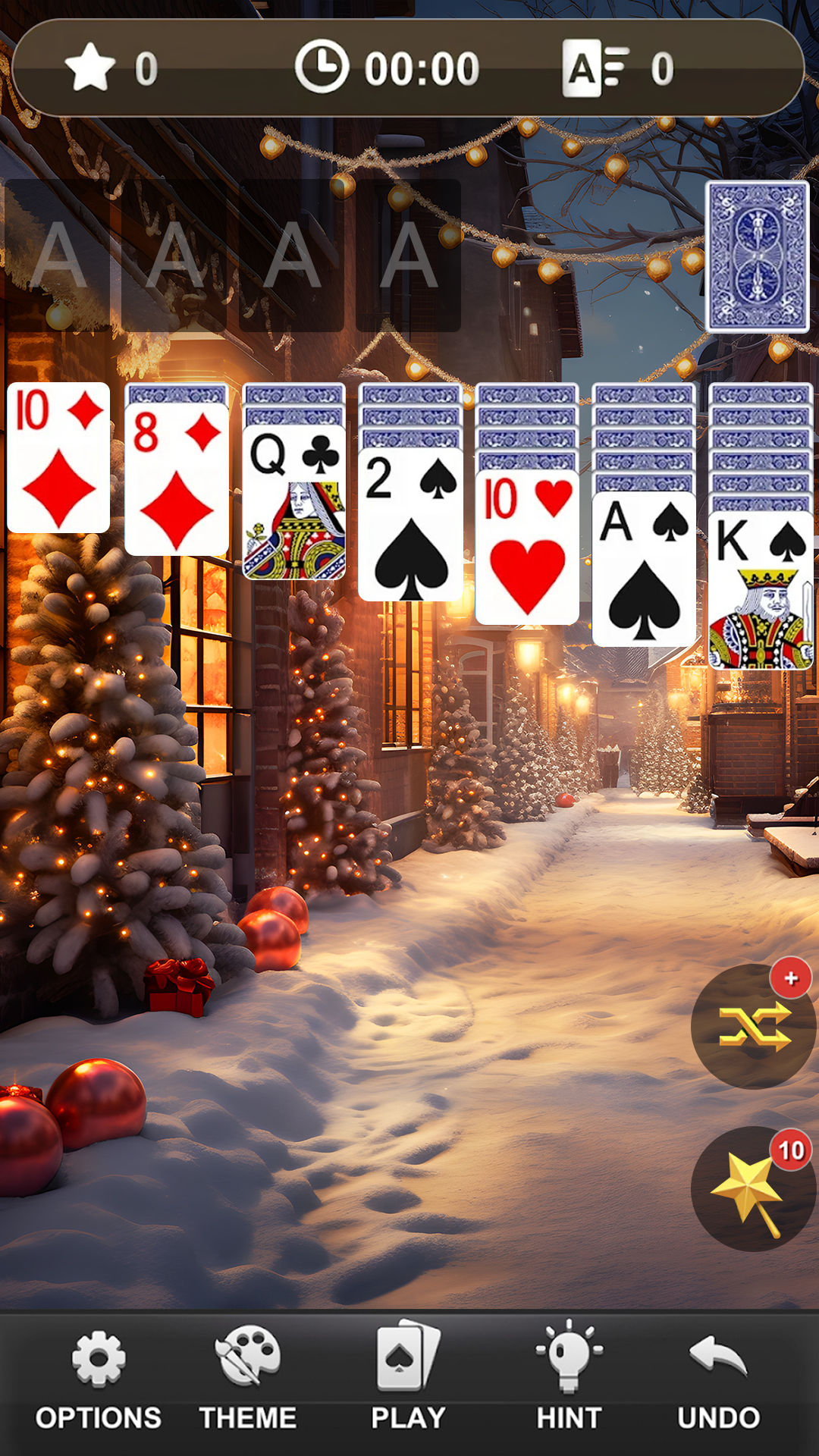 اسکرین شات 4 بازی Solitaire Classic