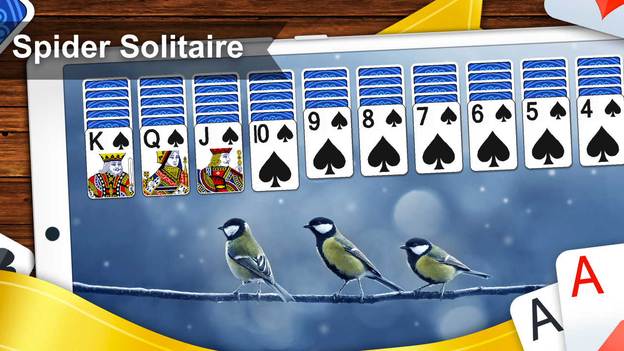 اسکرین شات 2 بازی Spider Solitaire