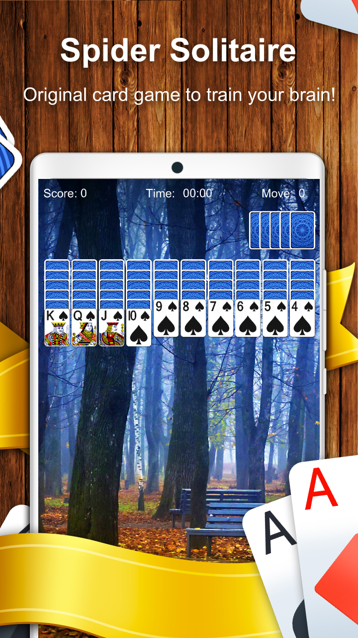 اسکرین شات 4 بازی Spider Solitaire