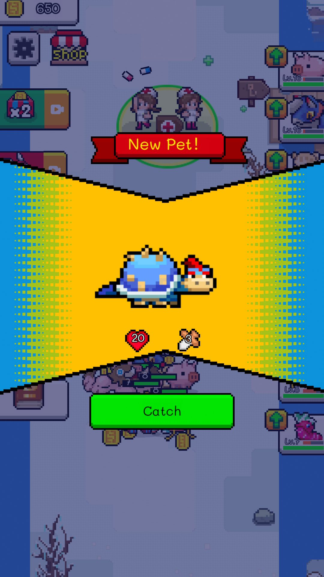 اسکرین شات 2 بازی Pokepet: Monster Catch