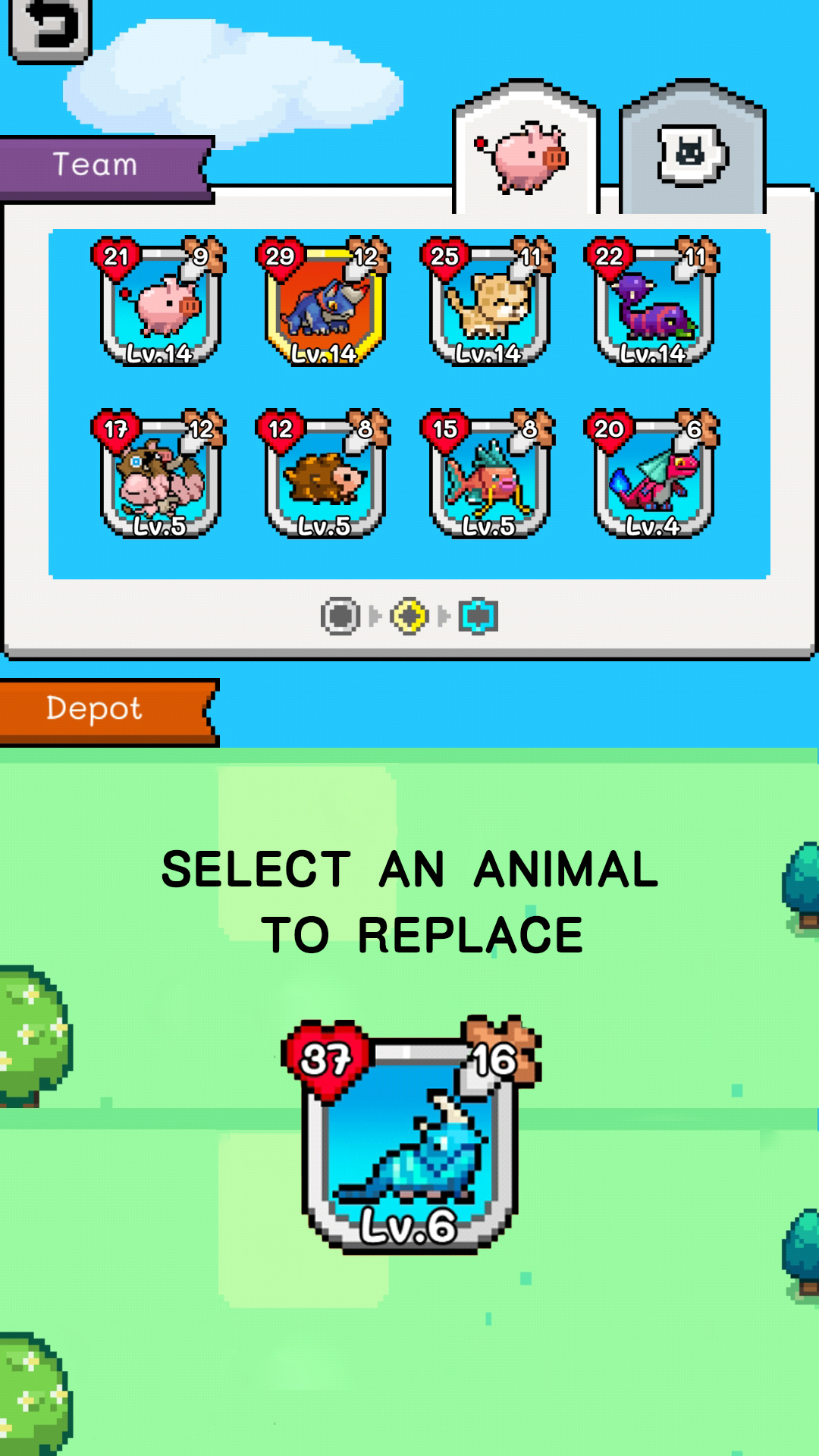 اسکرین شات 3 بازی Pokepet: Monster Catch