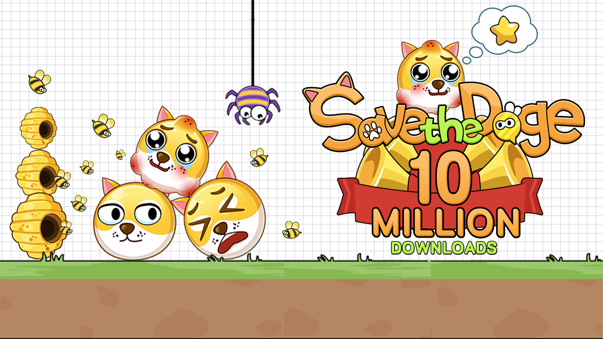 اسکرین شات 1 بازی Save the Doge