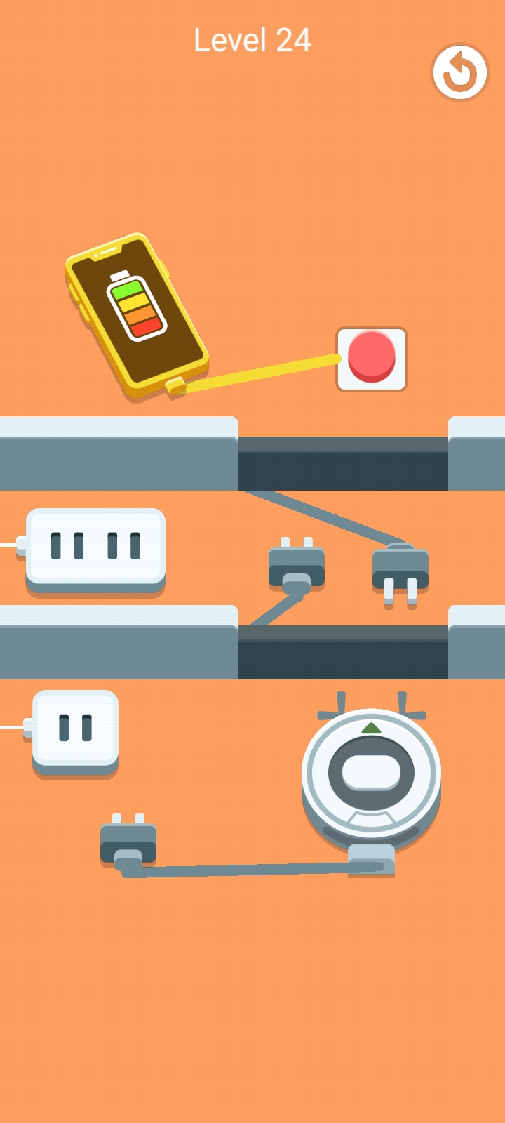 اسکرین شات 2 بازی Crazy Plug - puzzle game