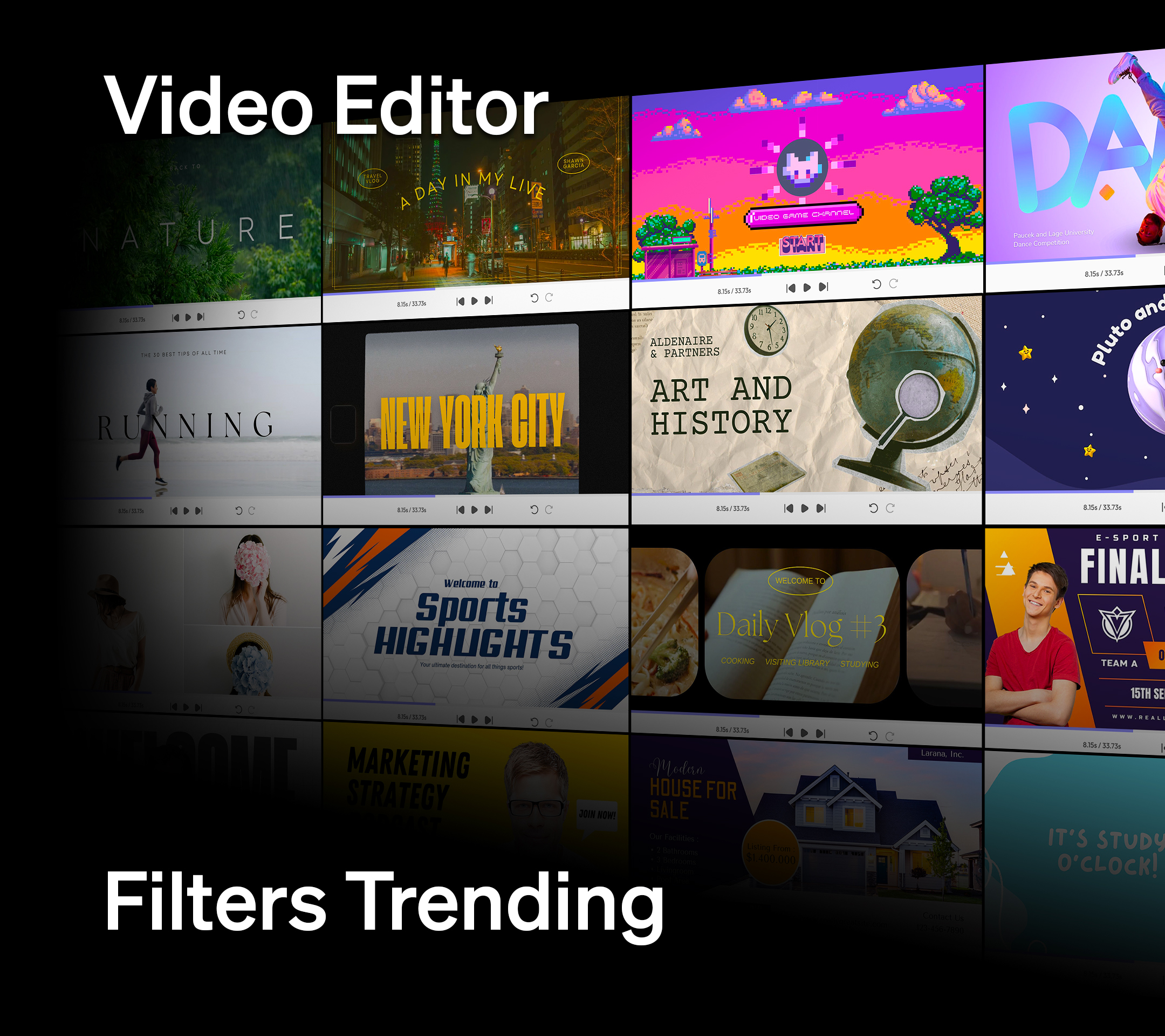 اسکرین شات 1 برنامه Mirae: Video Editor & Maker