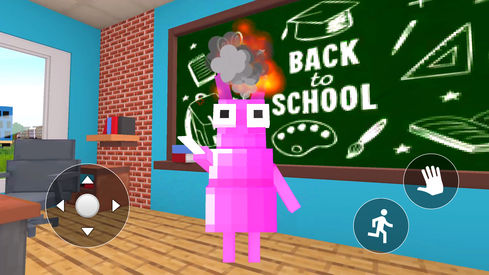 اسکرین شات 1 بازی School Chaos: Craft and Prank