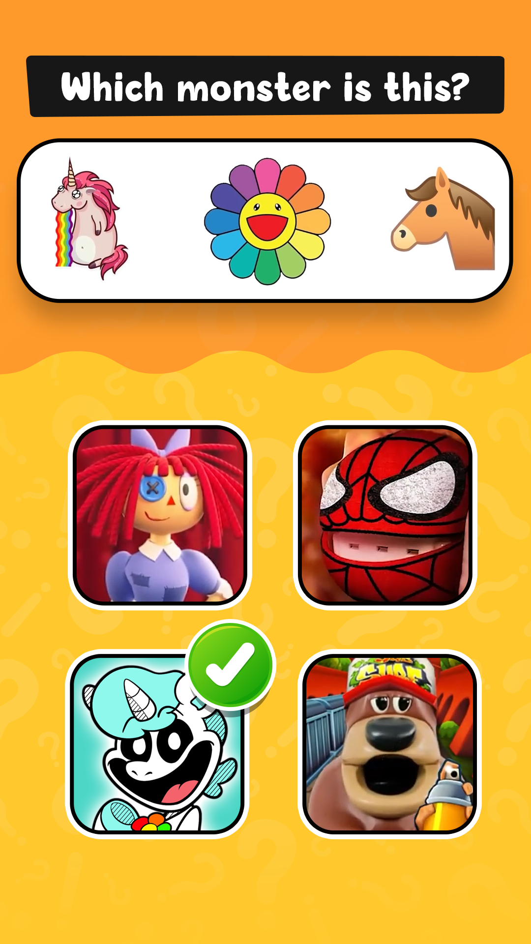 اسکرین شات 4 بازی Guess Monster By Emoji