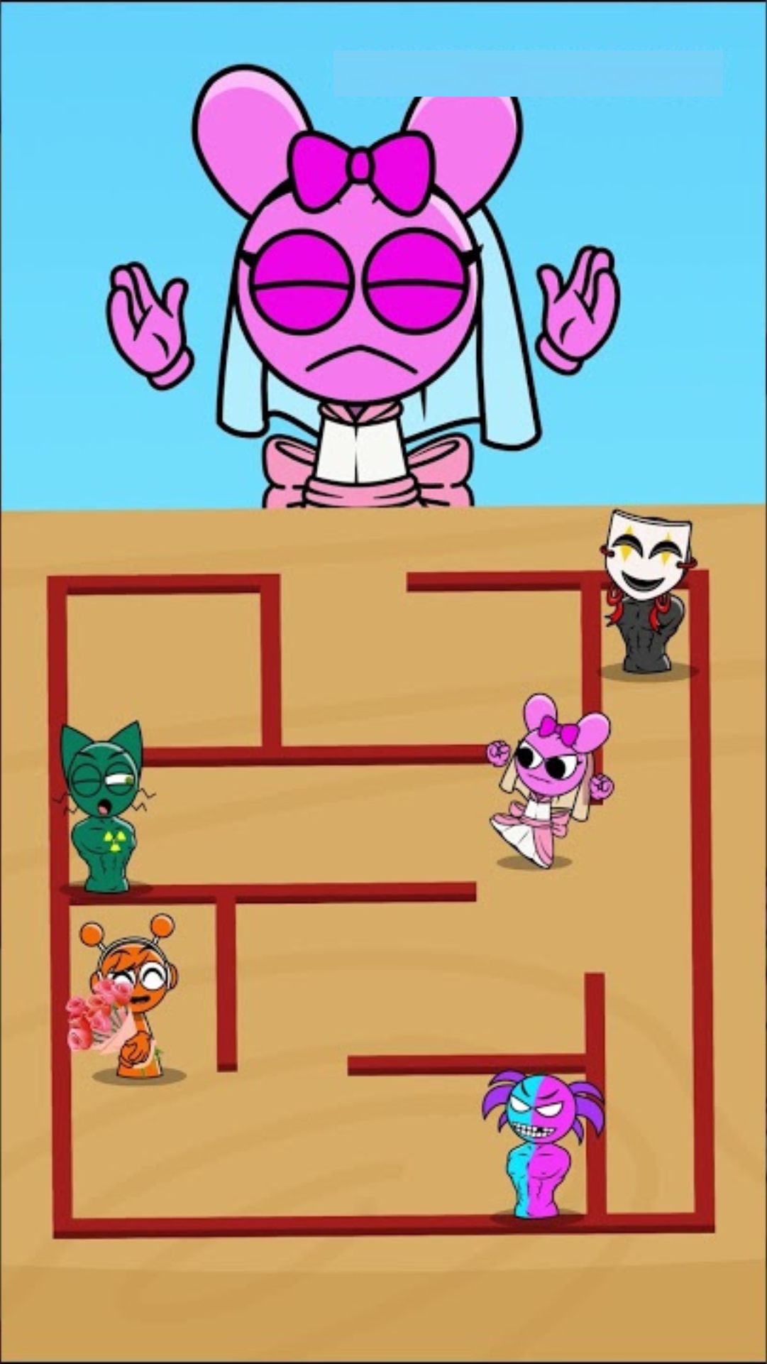 اسکرین شات 2 بازی Draw Puzzle: Rush To Home