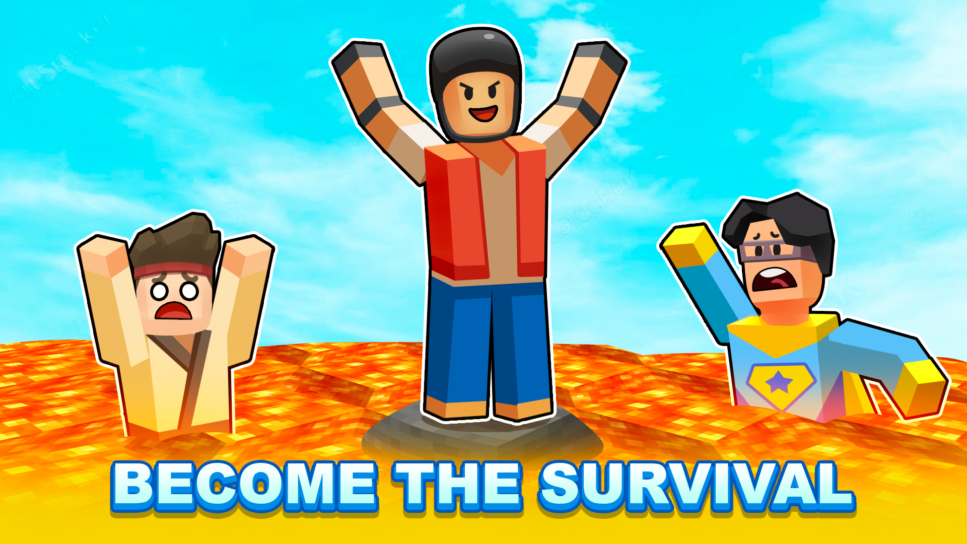 اسکرین شات 1 بازی Obby Lava Mod: Parkour Race
