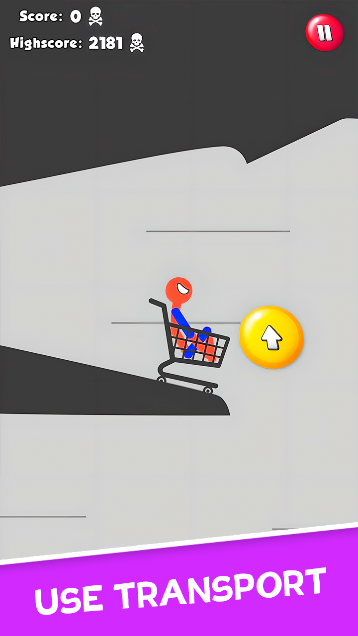 اسکرین شات 3 بازی Stickman Broken Bones io