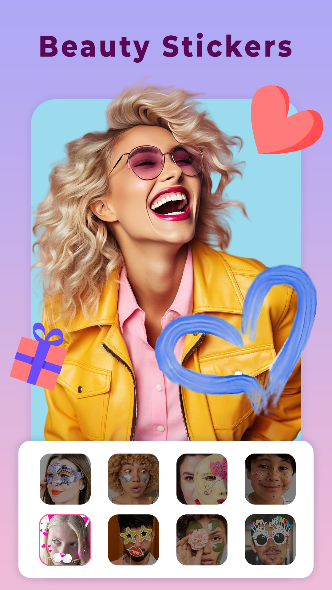 اسکرین شات 2 برنامه Beauty Camera: Selfie Editor