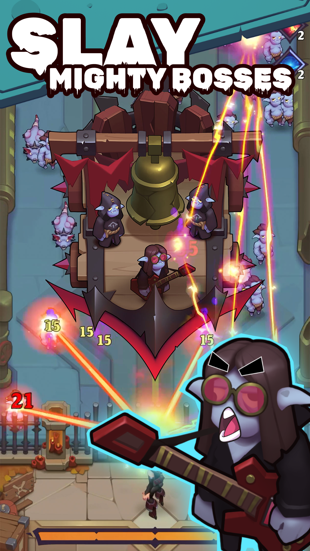 اسکرین شات 3 بازی Night Hunt: The Vampire Tower