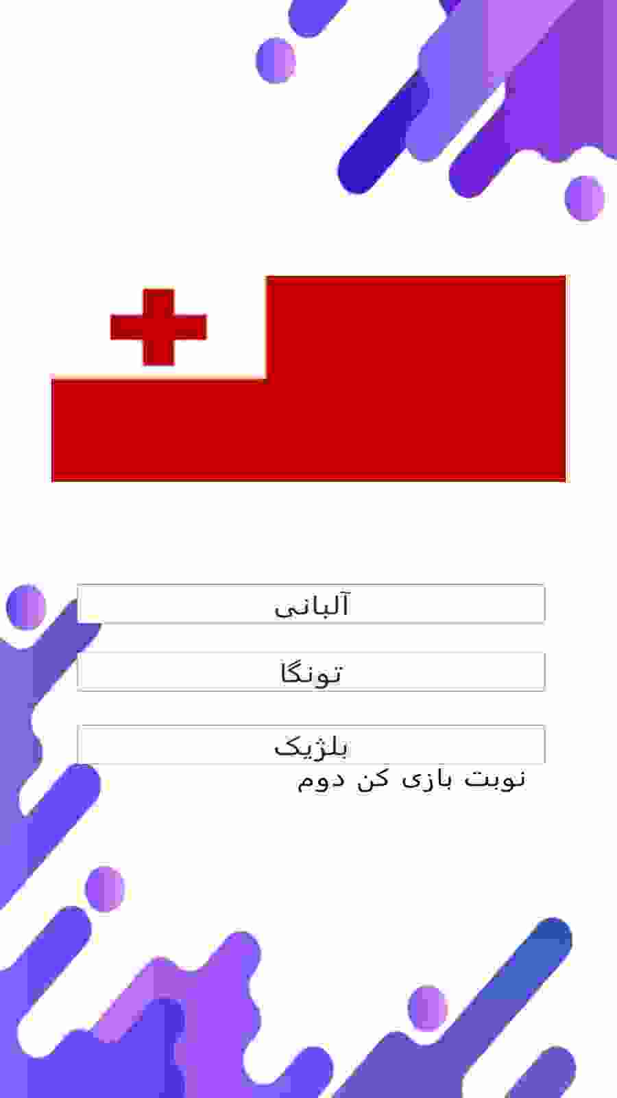 اسکرین شات 3 بازی شناسایی پرچم