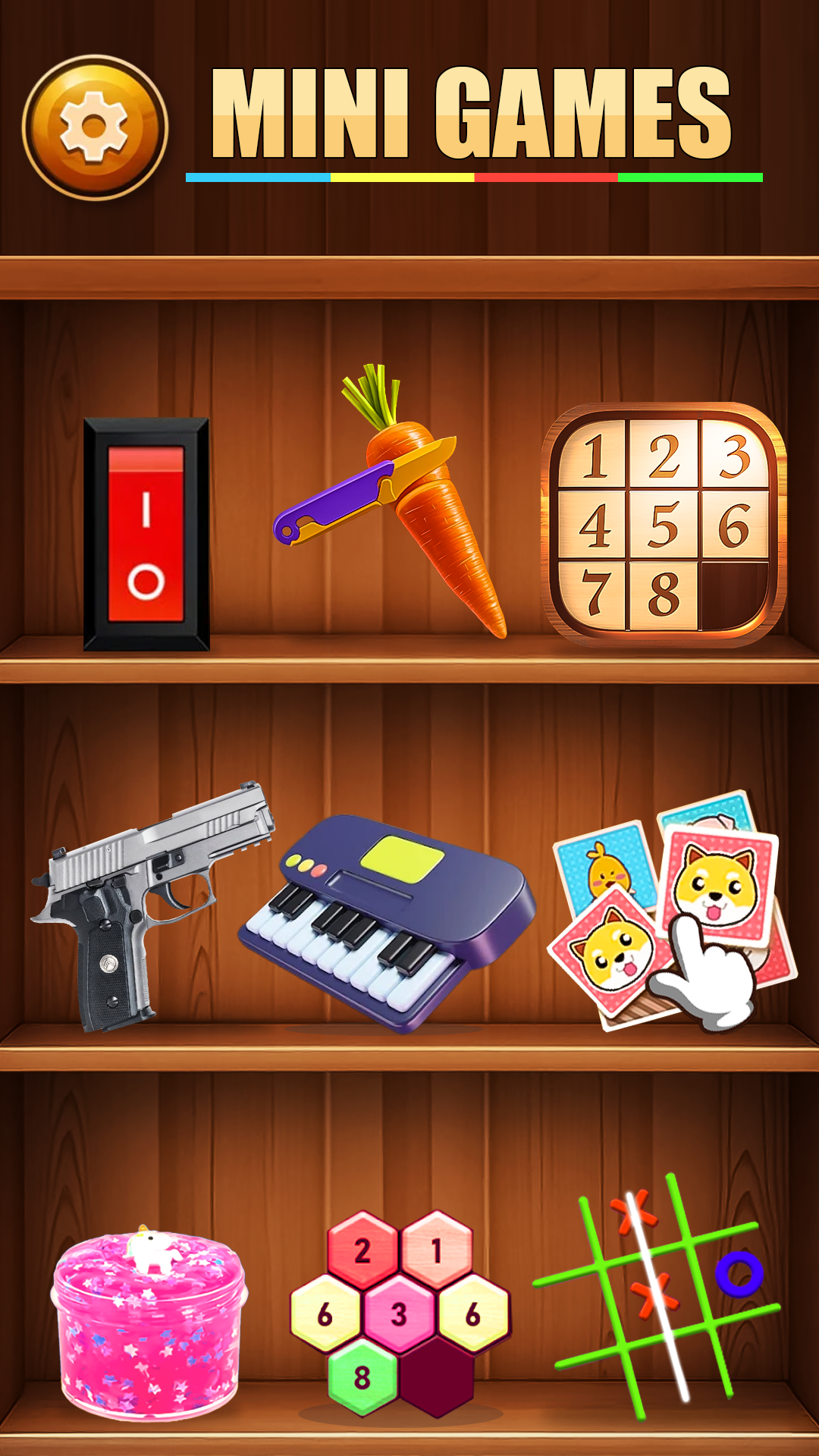 اسکرین شات 4 بازی Antistress -Brainrot Games