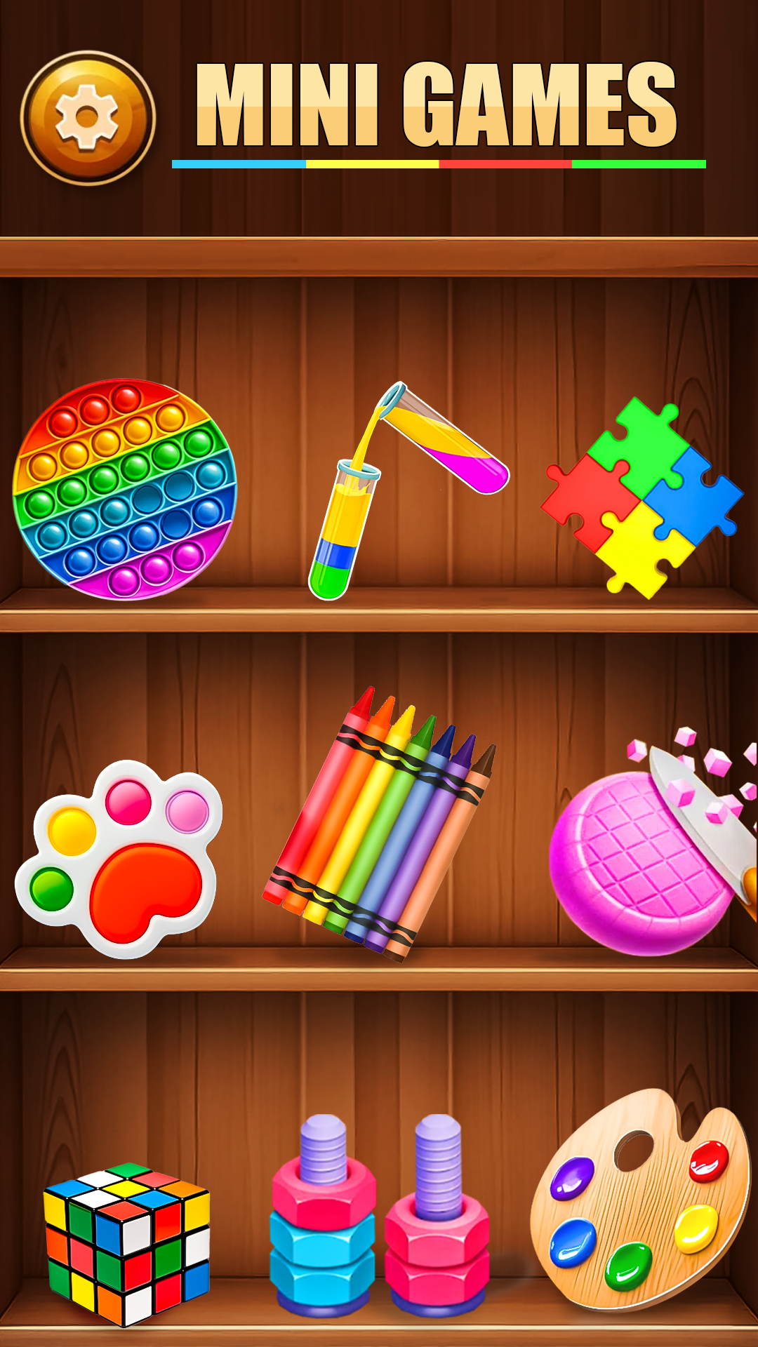 اسکرین شات 2 بازی Antistress -Brainrot Games