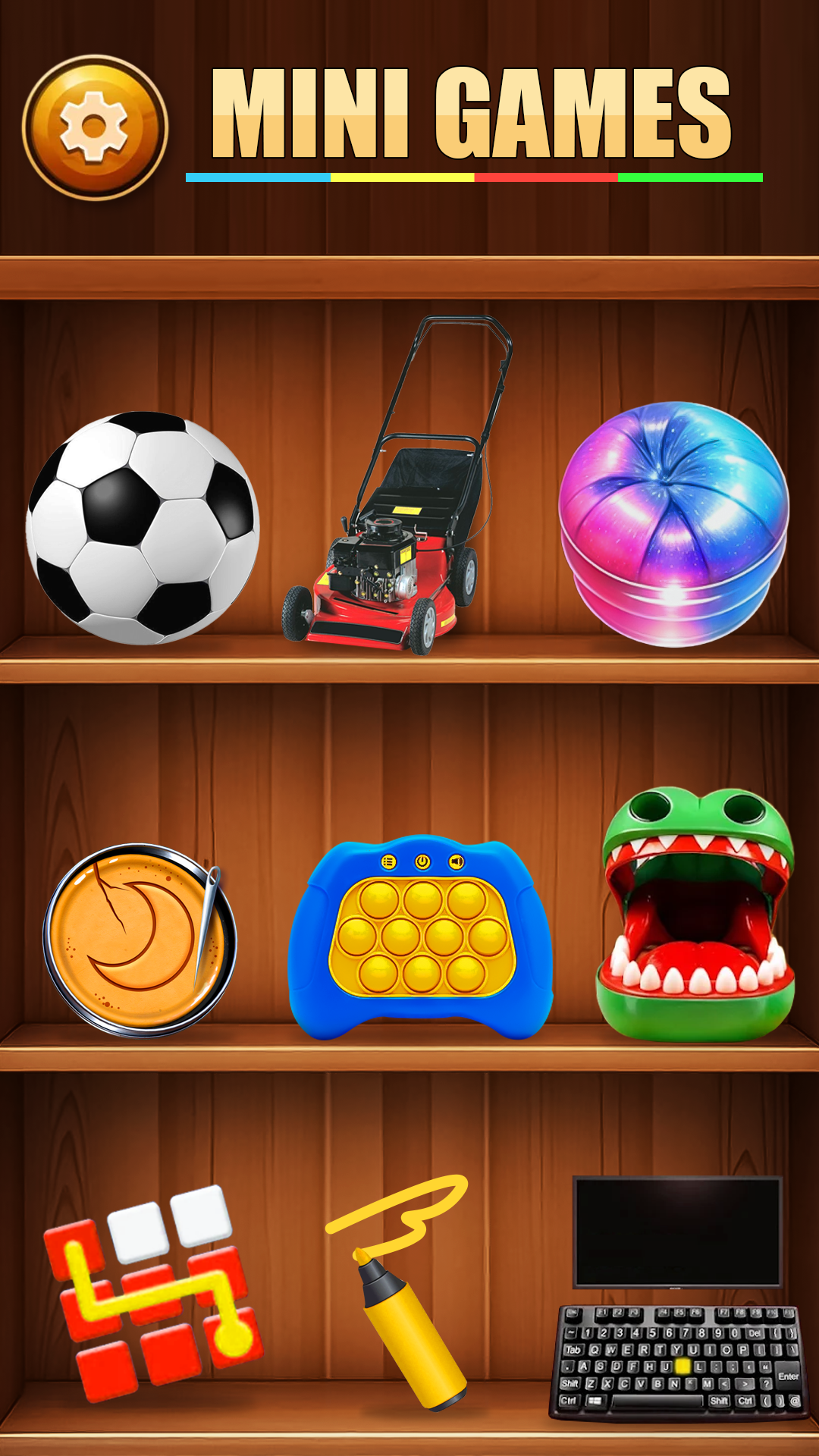 اسکرین شات 3 بازی Antistress -Brainrot Games