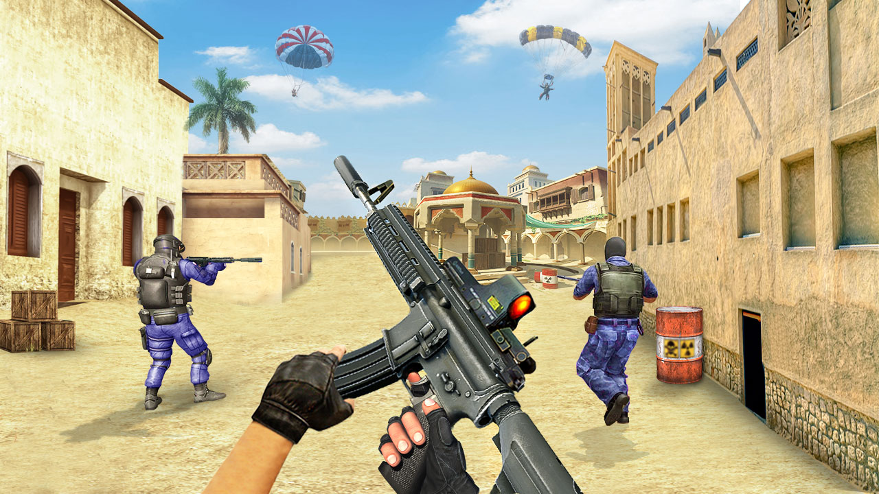 اسکرین شات 1 بازی Gun Game 3d-fps Shooting Games