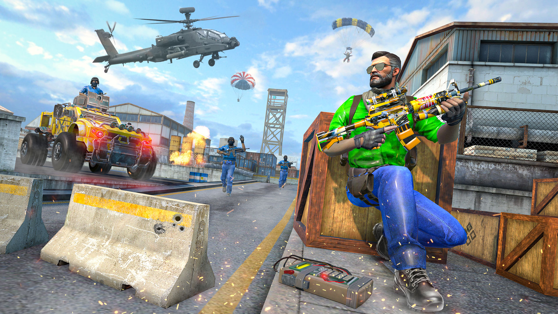 اسکرین شات 4 بازی Gun Game 3d-fps Shooting Games