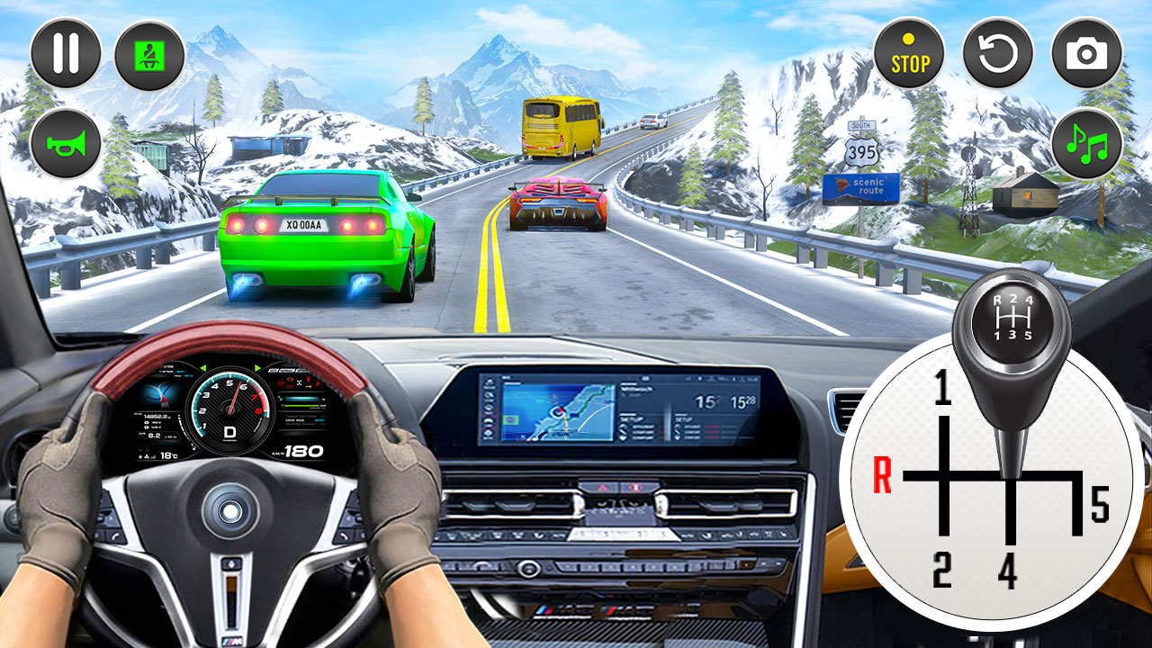 اسکرین شات 1 بازی Car Racing - Car Race 3D Game