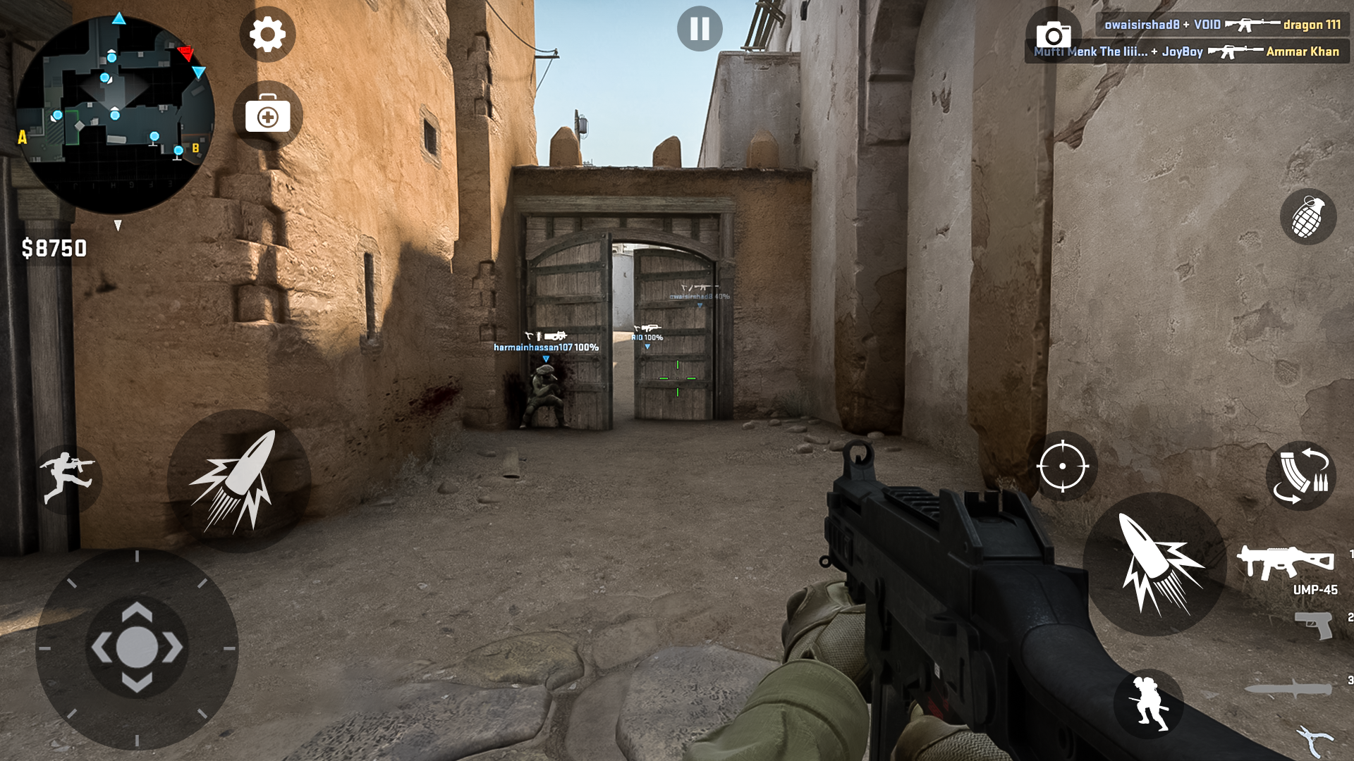 اسکرین شات 5 بازی FPS Gun Strike: Shooting Games