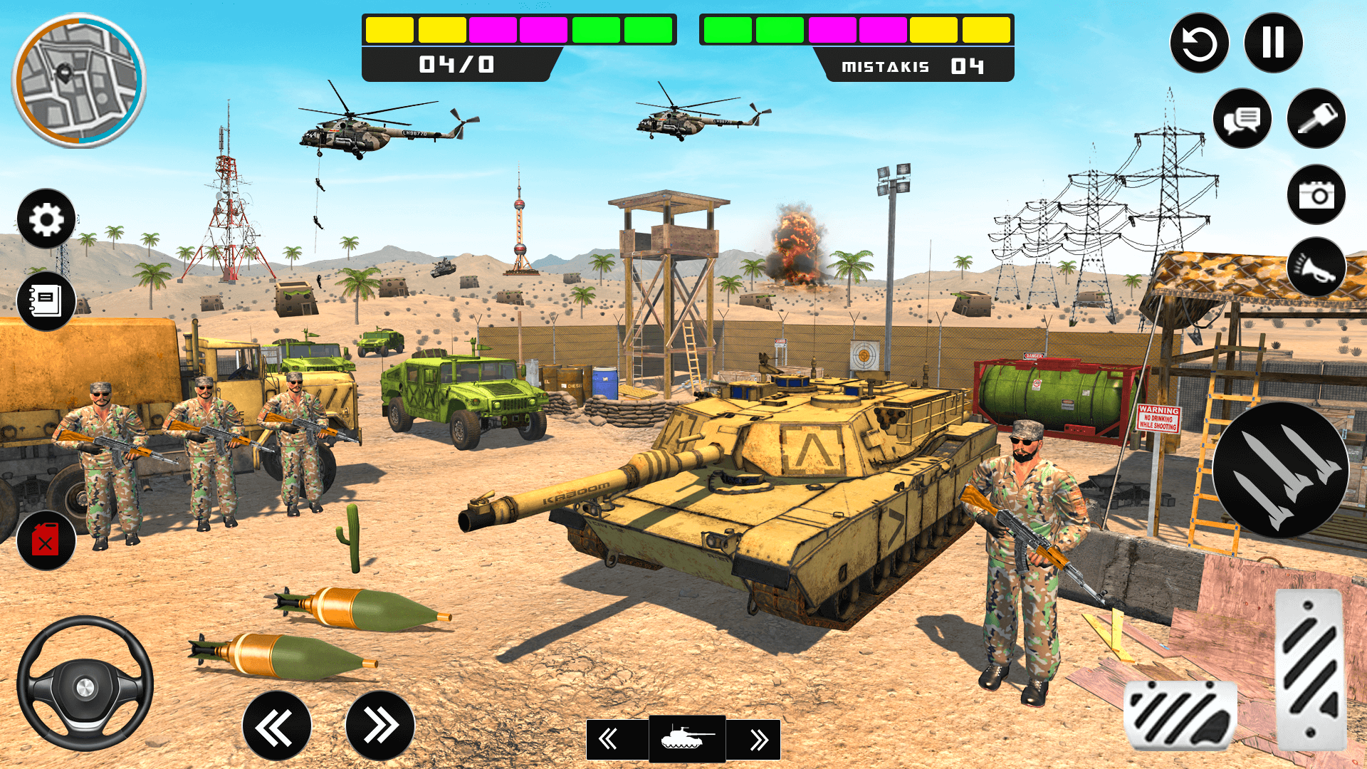 اسکرین شات 2 بازی World Tank Battle Zone
