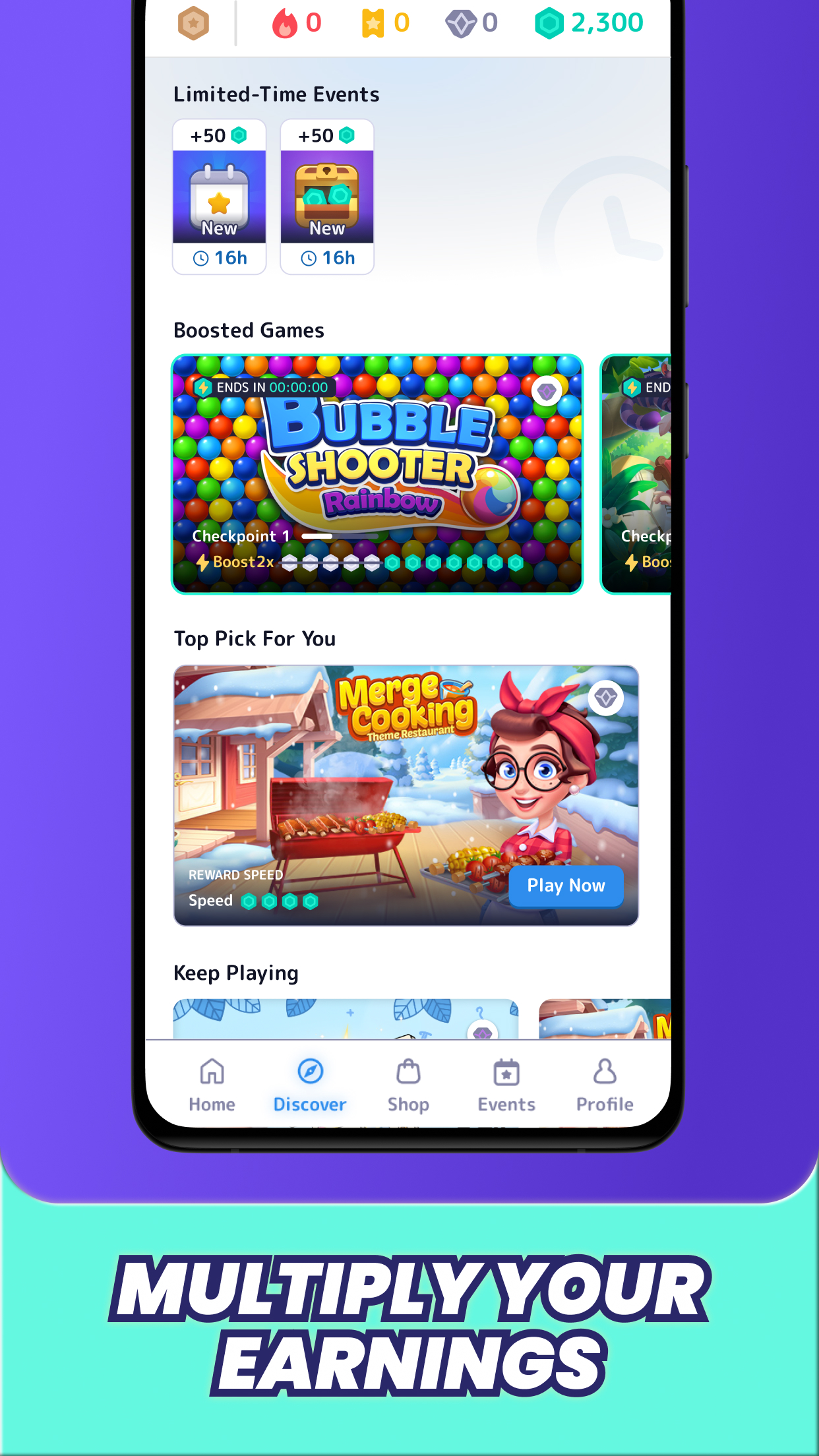 اسکرین شات 6 برنامه MISTPLAY: Play to Earn Money