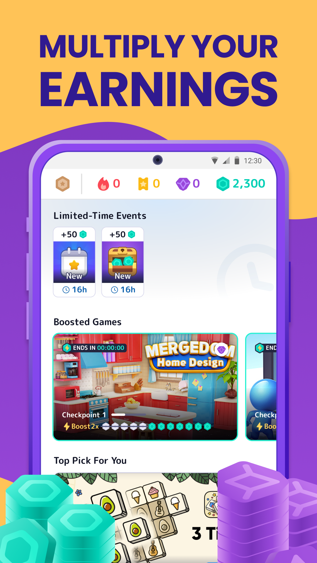اسکرین شات 5 برنامه MISTPLAY: Play to Earn Money