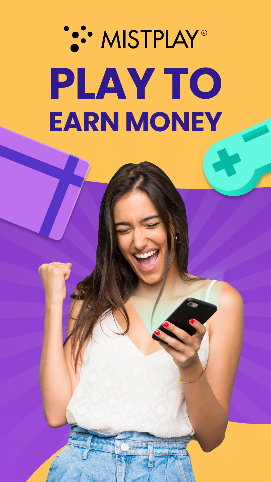 اسکرین شات 1 برنامه MISTPLAY: Play to Earn Money