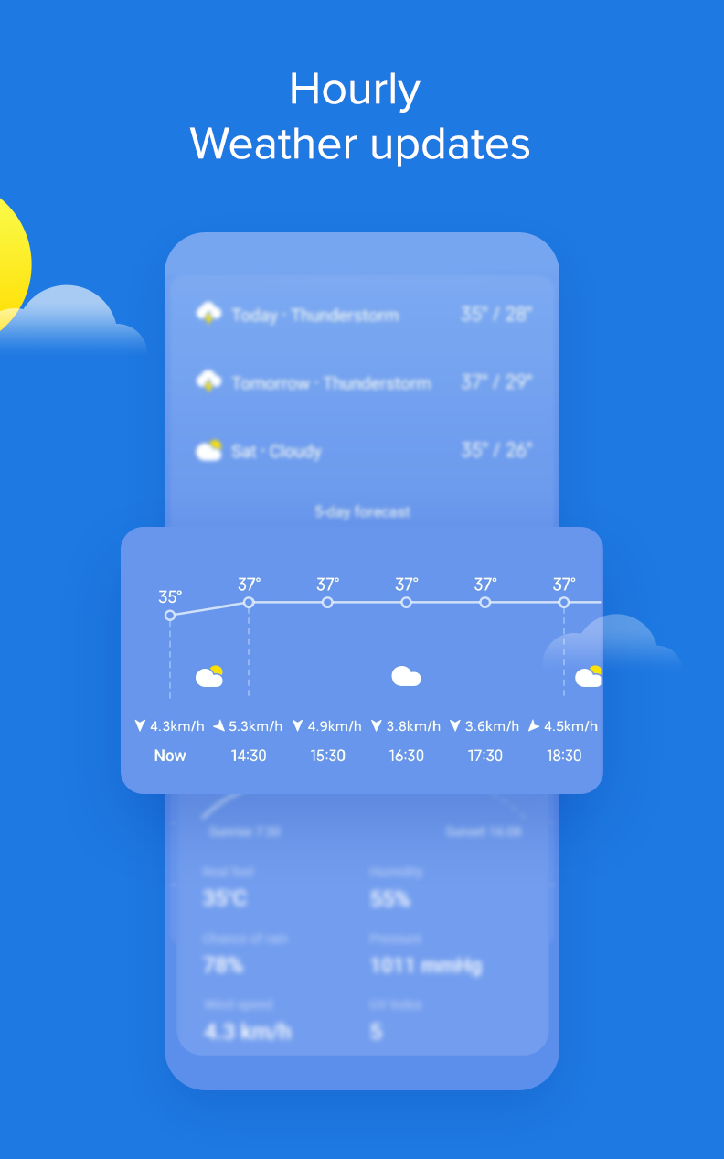 اسکرین شات 5 برنامه Weather - By Xiaomi