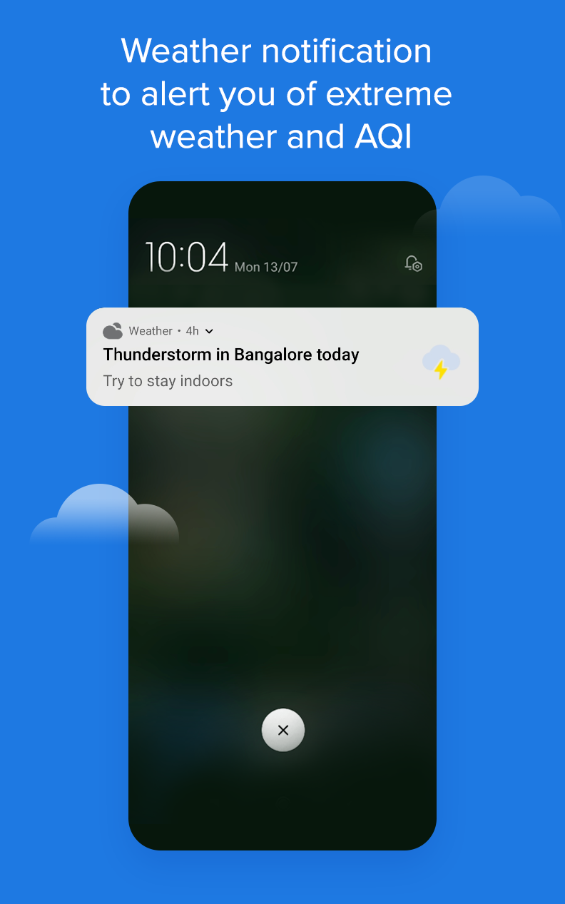 اسکرین شات 8 برنامه Weather - By Xiaomi