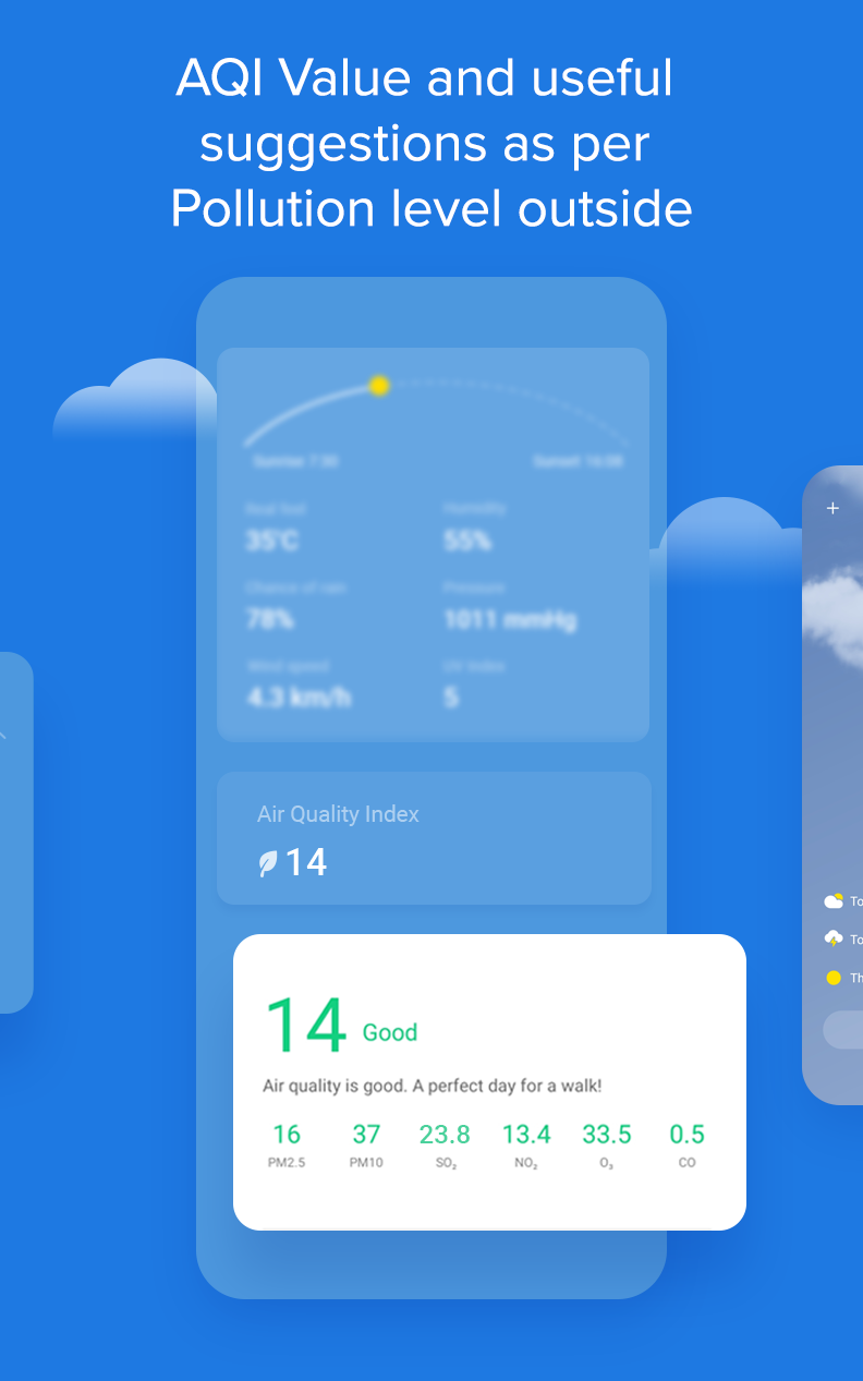 اسکرین شات 2 برنامه Weather - By Xiaomi