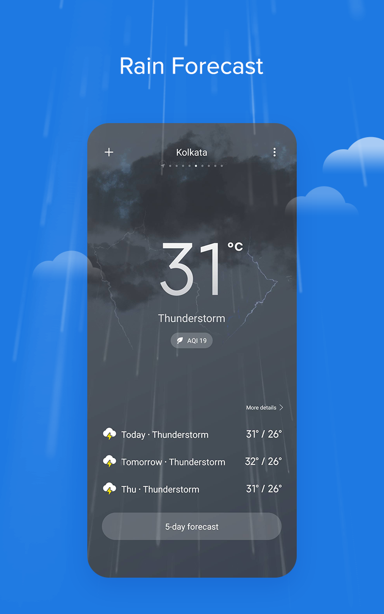 اسکرین شات 6 برنامه Weather - By Xiaomi
