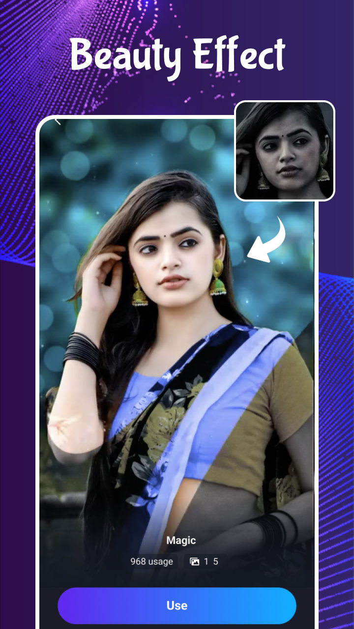 اسکرین شات 5 برنامه Mivita - Face Swap Video Maker