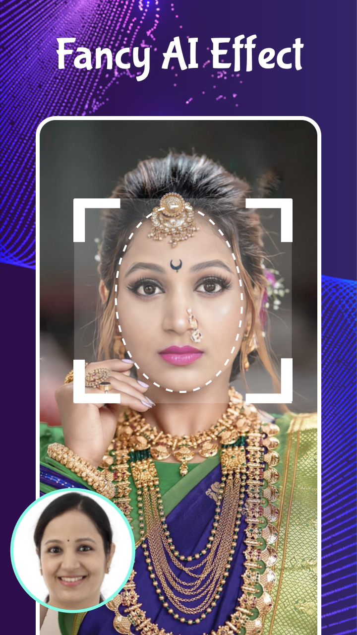 اسکرین شات 2 برنامه Mivita - Face Swap Video Maker