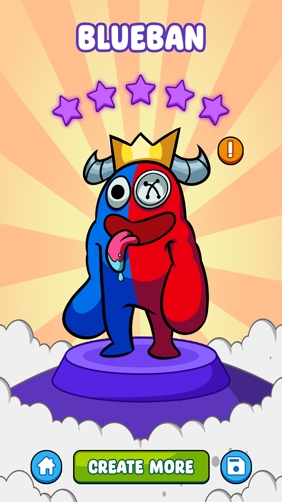 اسکرین شات 6 بازی Monster Generator: Mix & Match