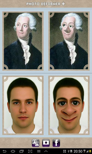 اسکرین شات 1 برنامه Face Animator - Photo Deformer Pro