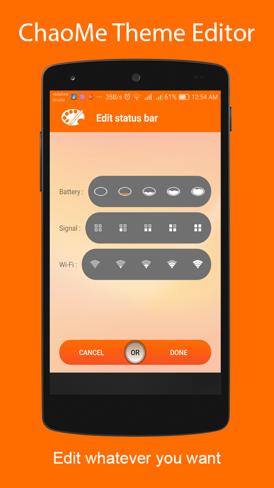 اسکرین شات 3 برنامه ChaoMe Theme Editor