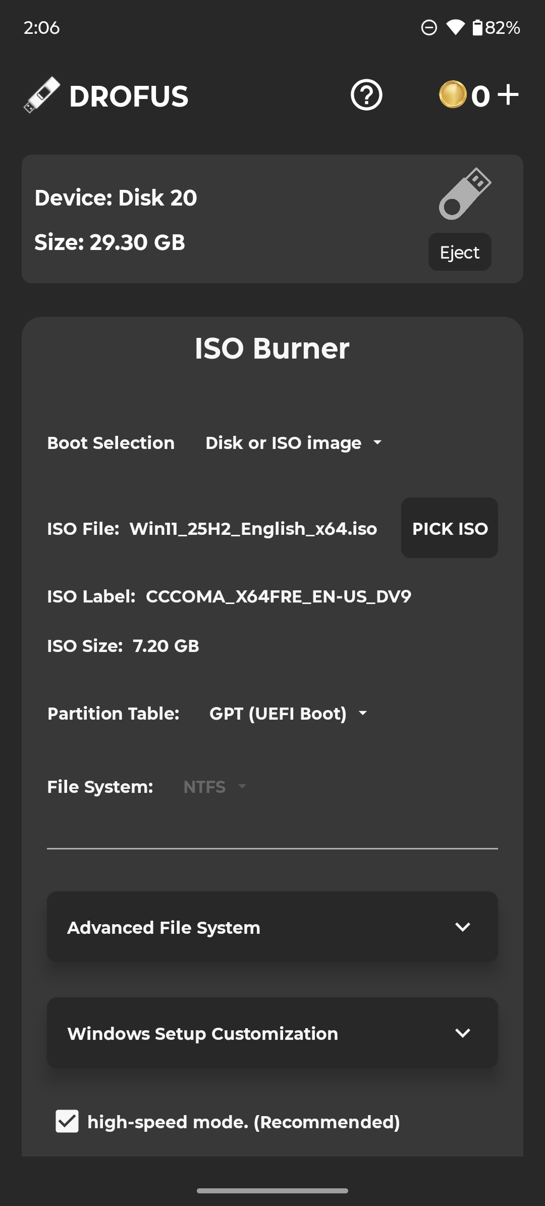 اسکرین شات 1 برنامه DROFUS