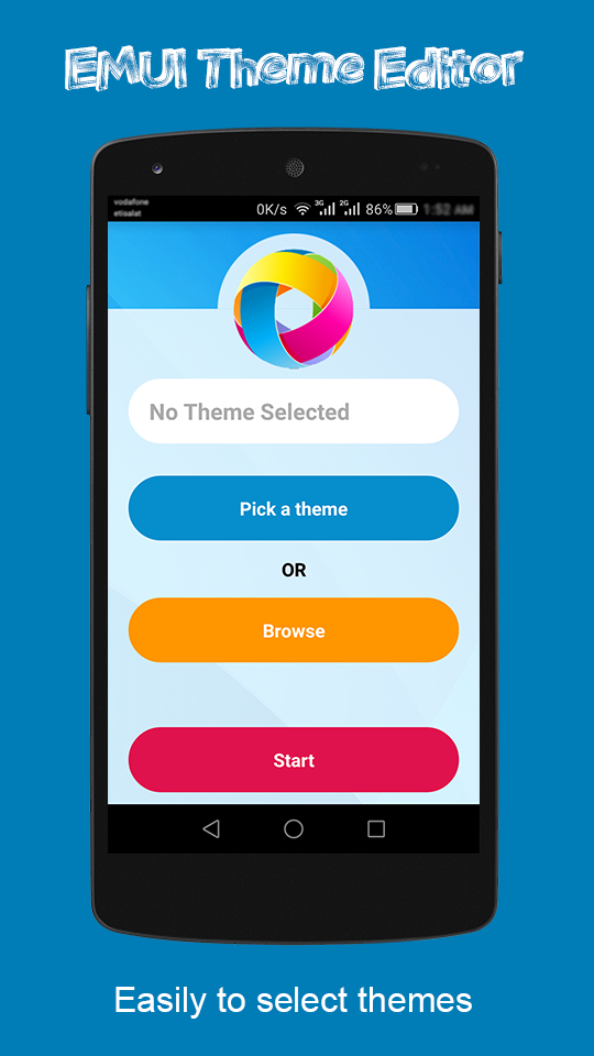 اسکرین شات 1 برنامه Theme Editor For EMUI