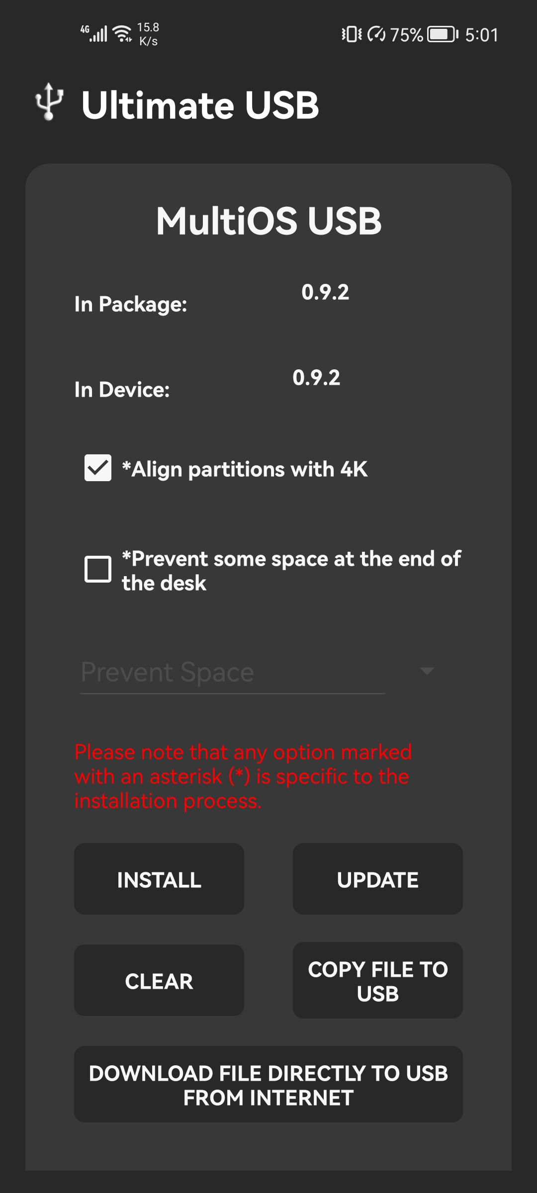 اسکرین شات 7 برنامه Ultimate USB (All-In-One Tool)