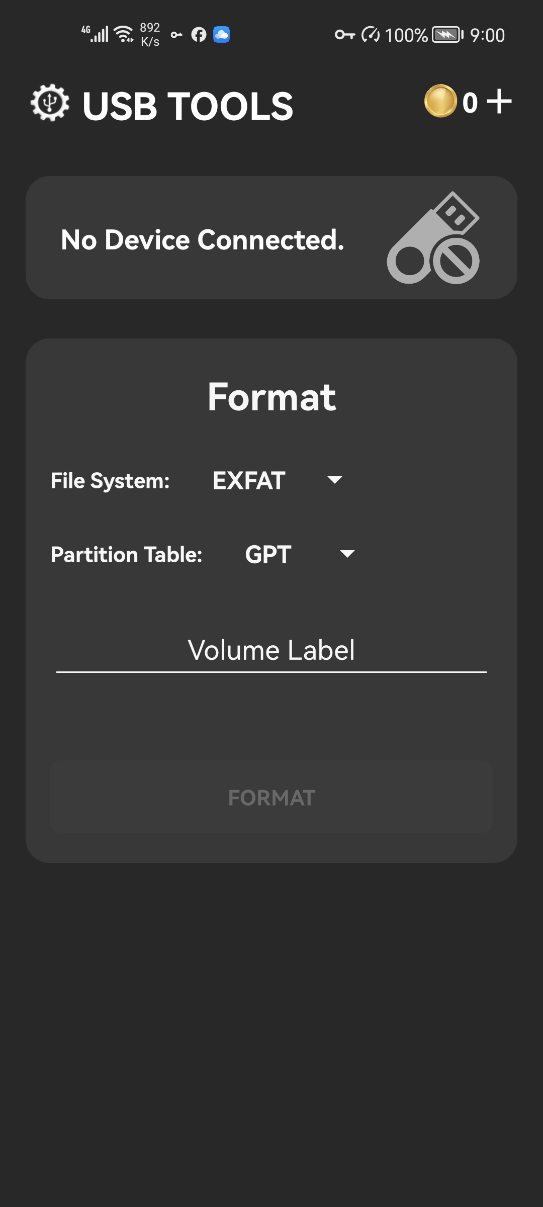 اسکرین شات 2 برنامه USB TOOLS (Format, WIPE...ETC)