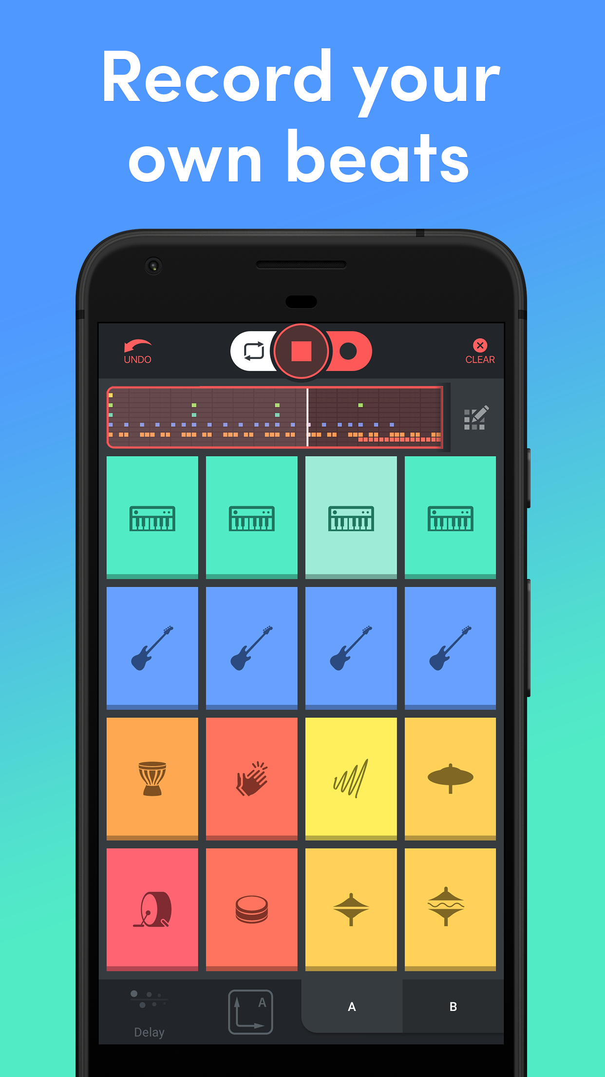 اسکرین شات 4 برنامه Beat Snap - Music & Beat Maker