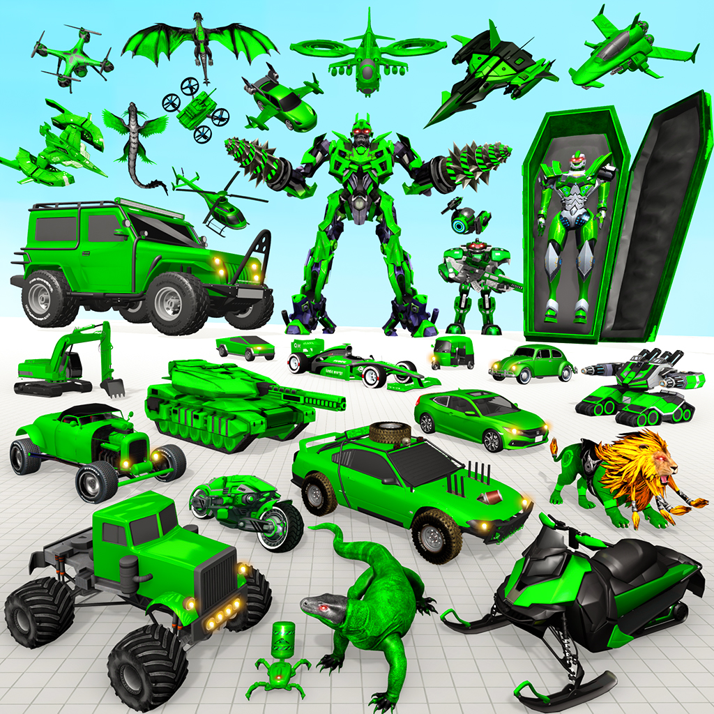 اسکرین شات 1 بازی Air Robot Game - Flying Robot